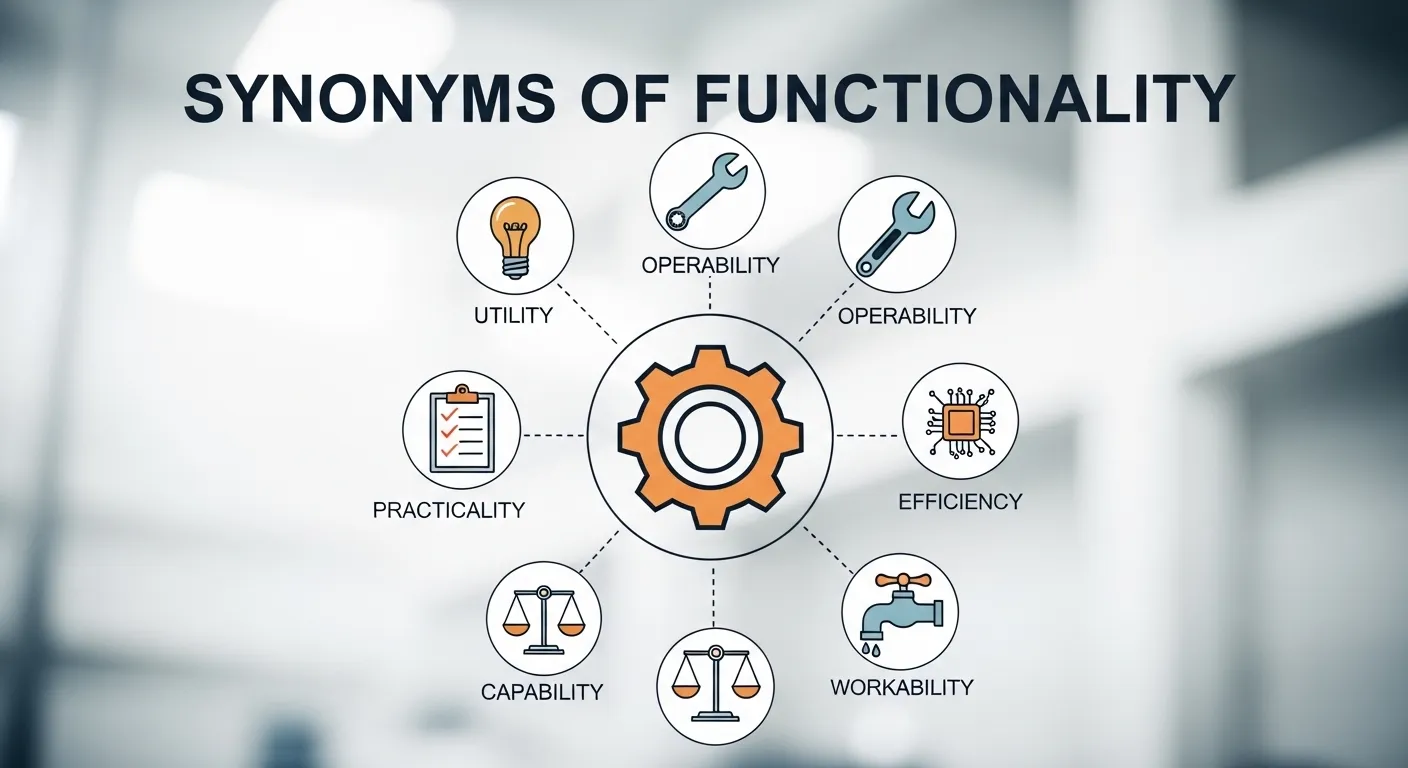 Synonyms of Functionality; 50 Powerful Alternatives to Use