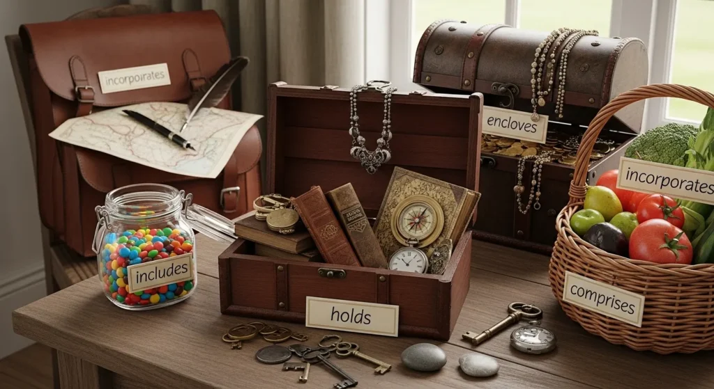 Synonyms for Contains