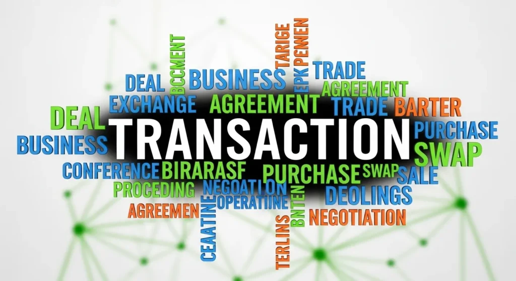 Synonyms for Transaction