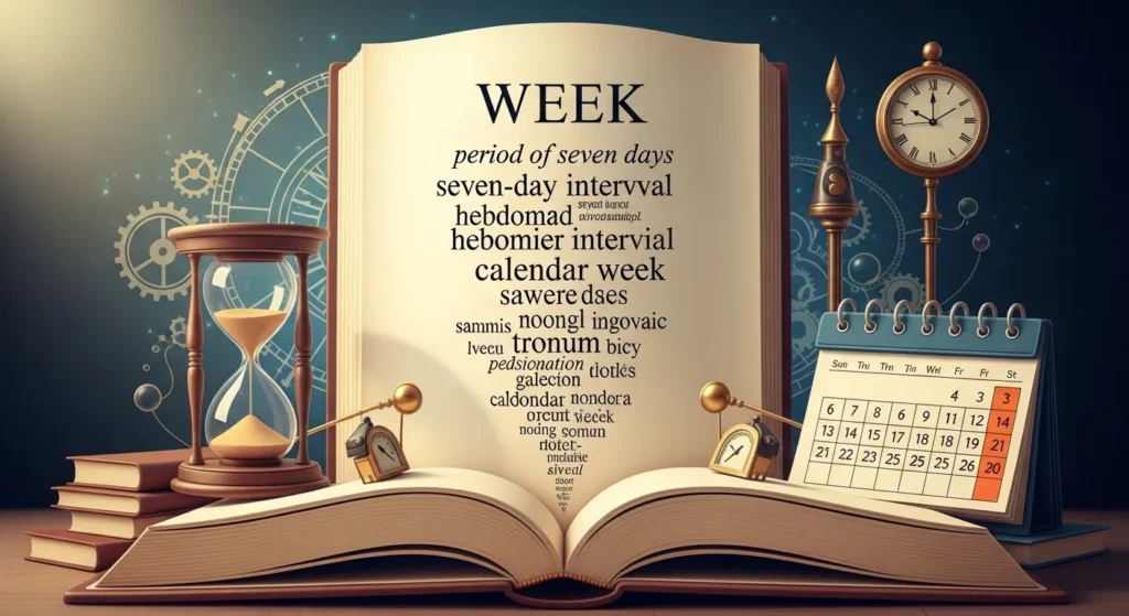 Synonyms for Week