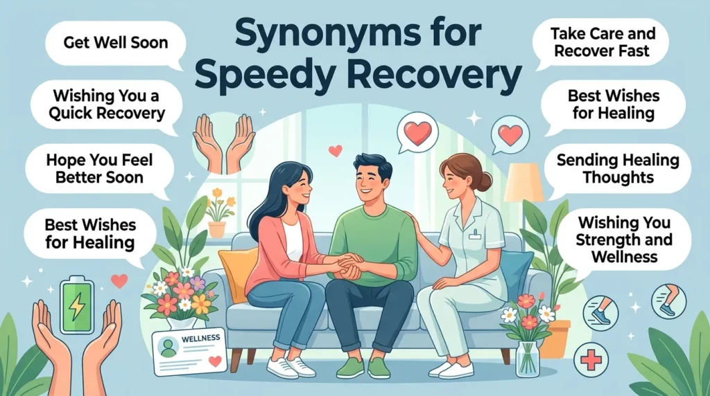 Synonyms for speedy recovery