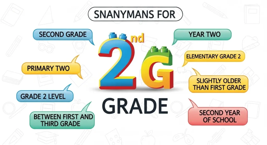 Synonyms for 2nd Grade