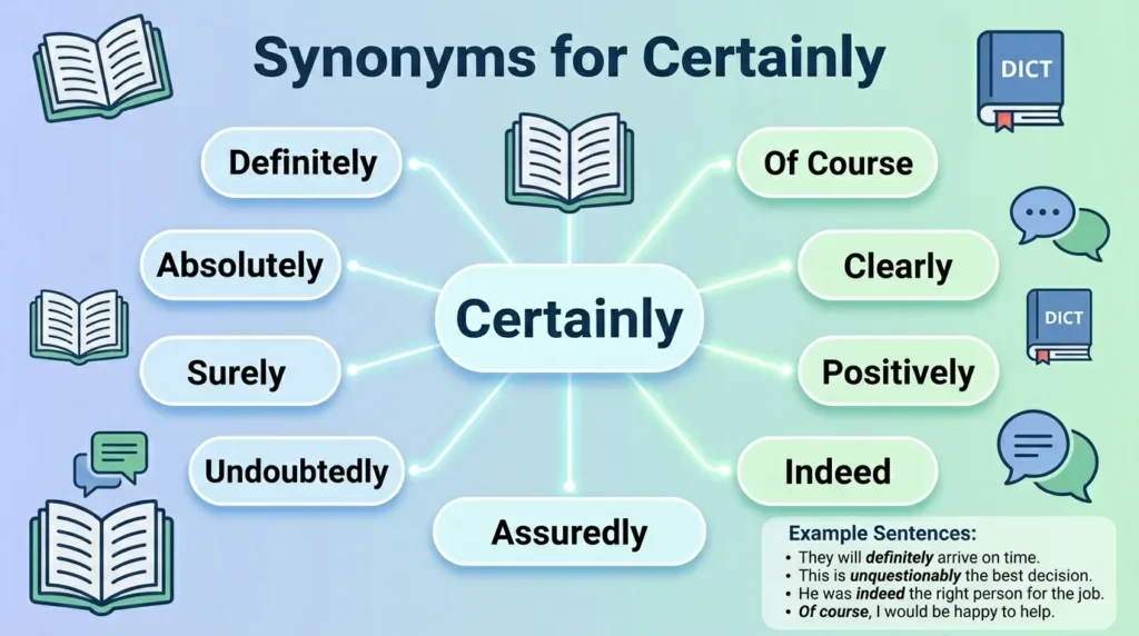 synonyms for certainly