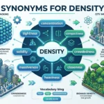 synonyms for density