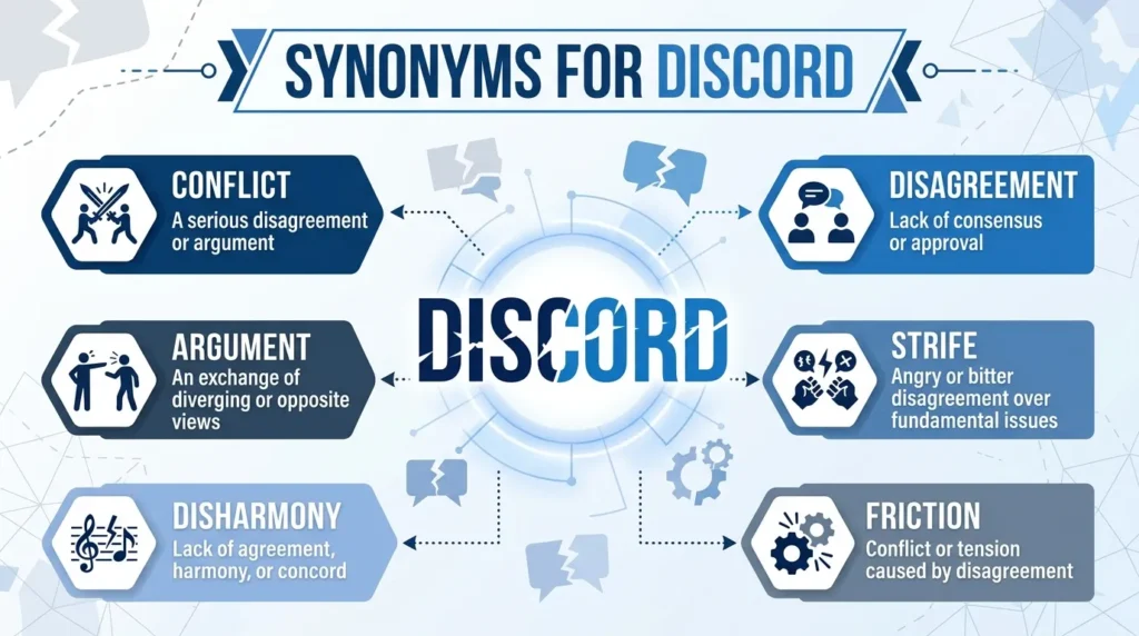 synonyms for discord