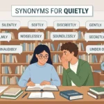 synonyms for quietly