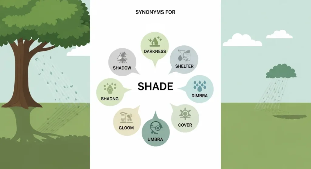 Synonyms for Shade