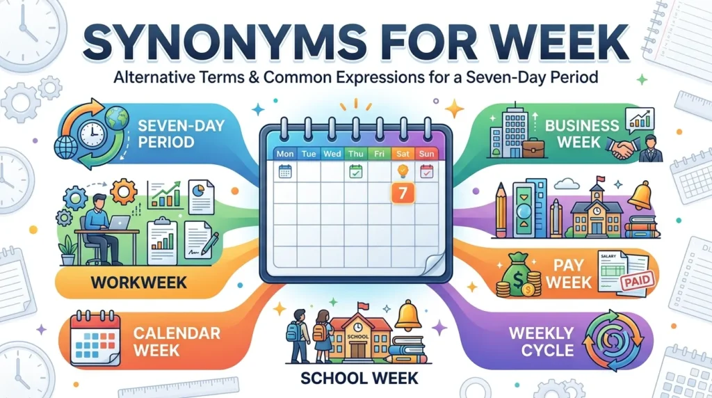 Synonyms for Week