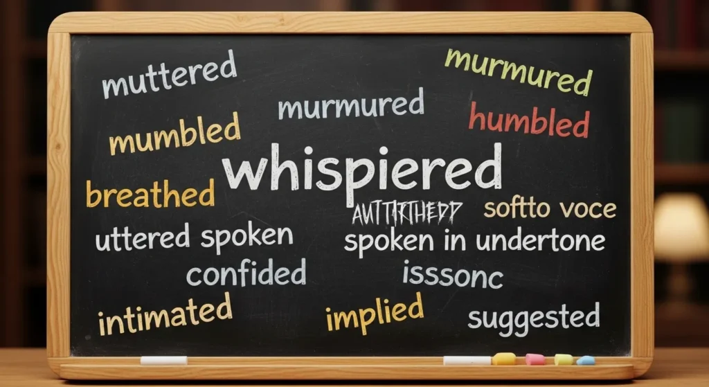 synonyms-for-whispered