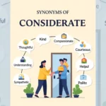 synonyms of considerate
