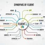 synonyms of fluent