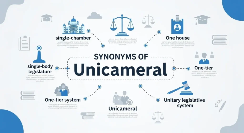 synonyms of unicameral
