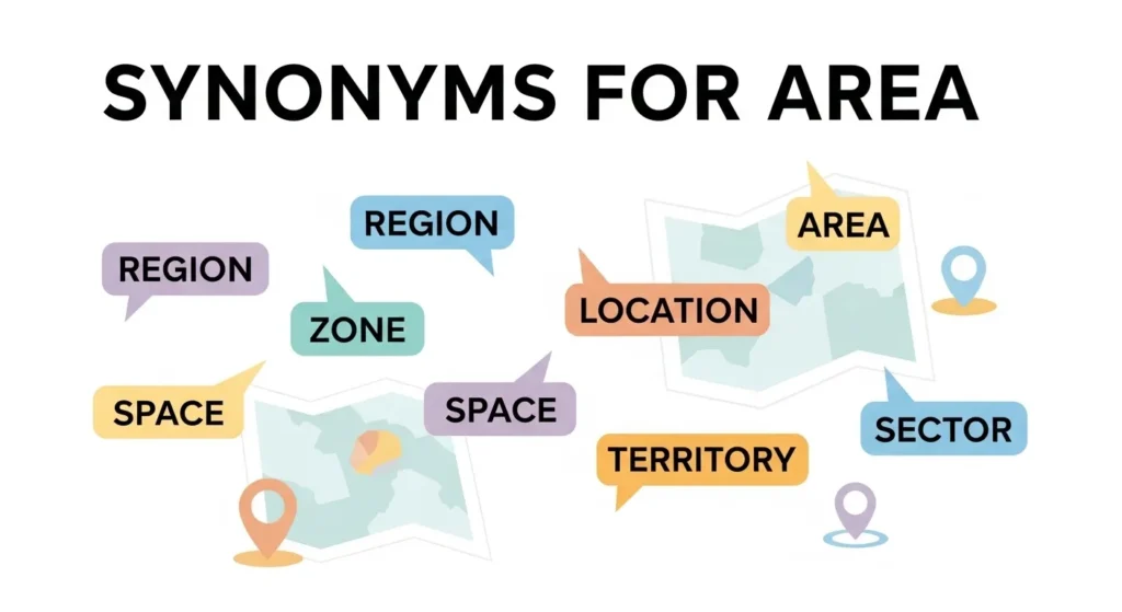 synonyms for area