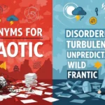 synonyms for chaotic