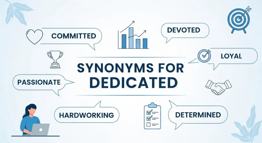 synonyms for dedicated