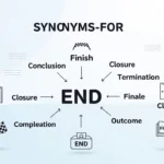 synonyms for end