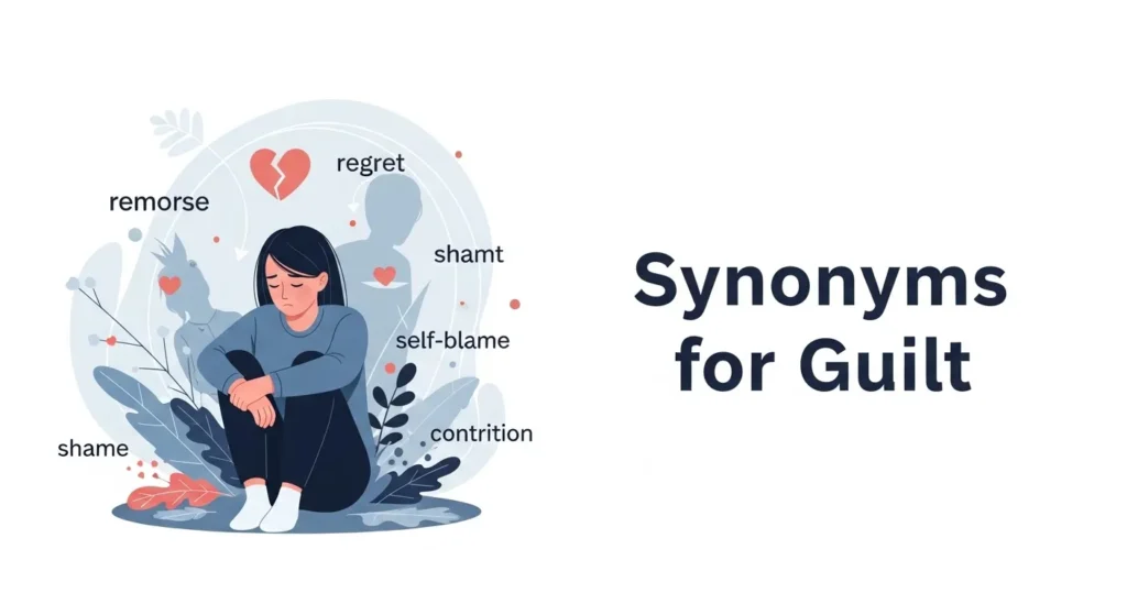 synonyms for guilt