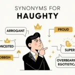 synonyms for haughty