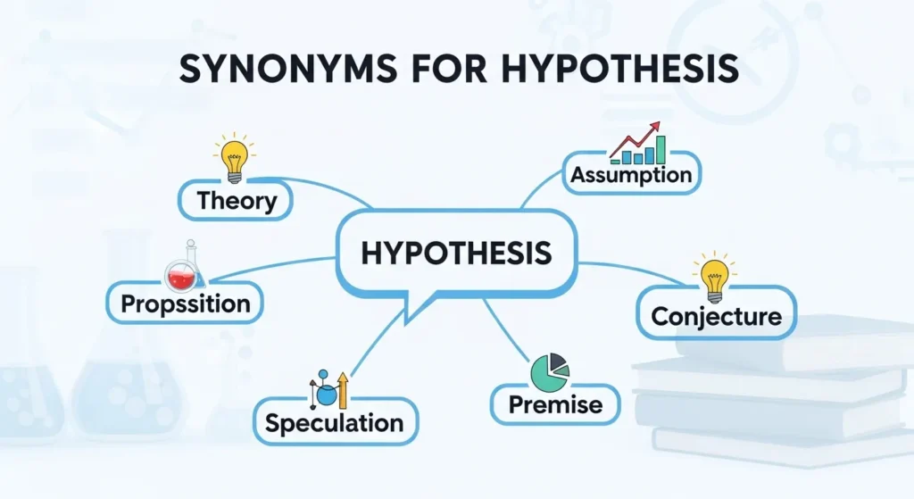 synonyms for hypothesis