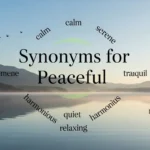 synonyms for peaceful