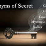 synonyms for secret