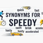 synonyms for speedy