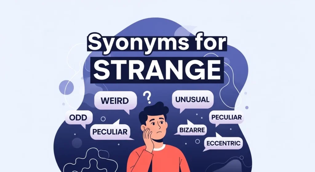 synonyms for strange