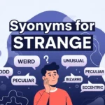 synonyms for strange