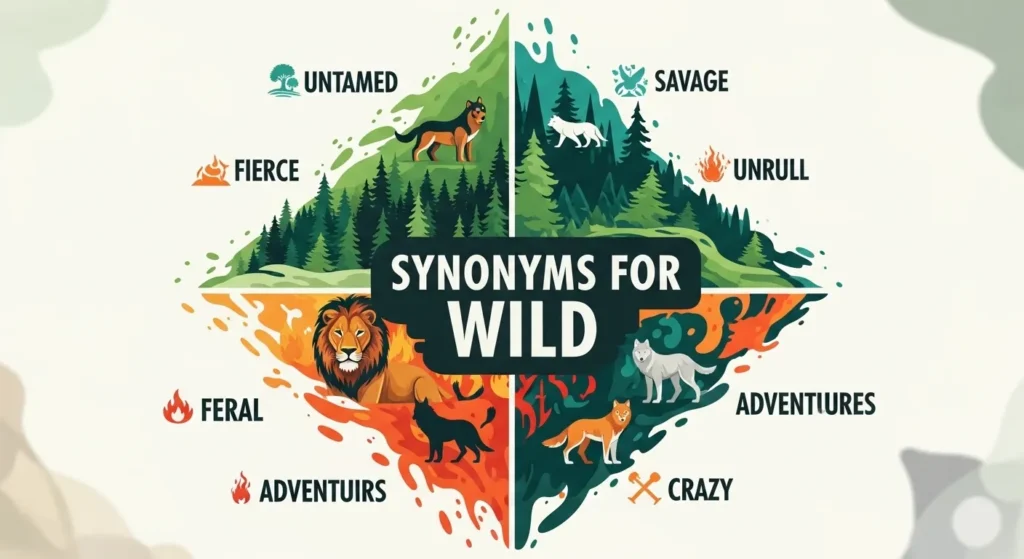 synonyms for wild
