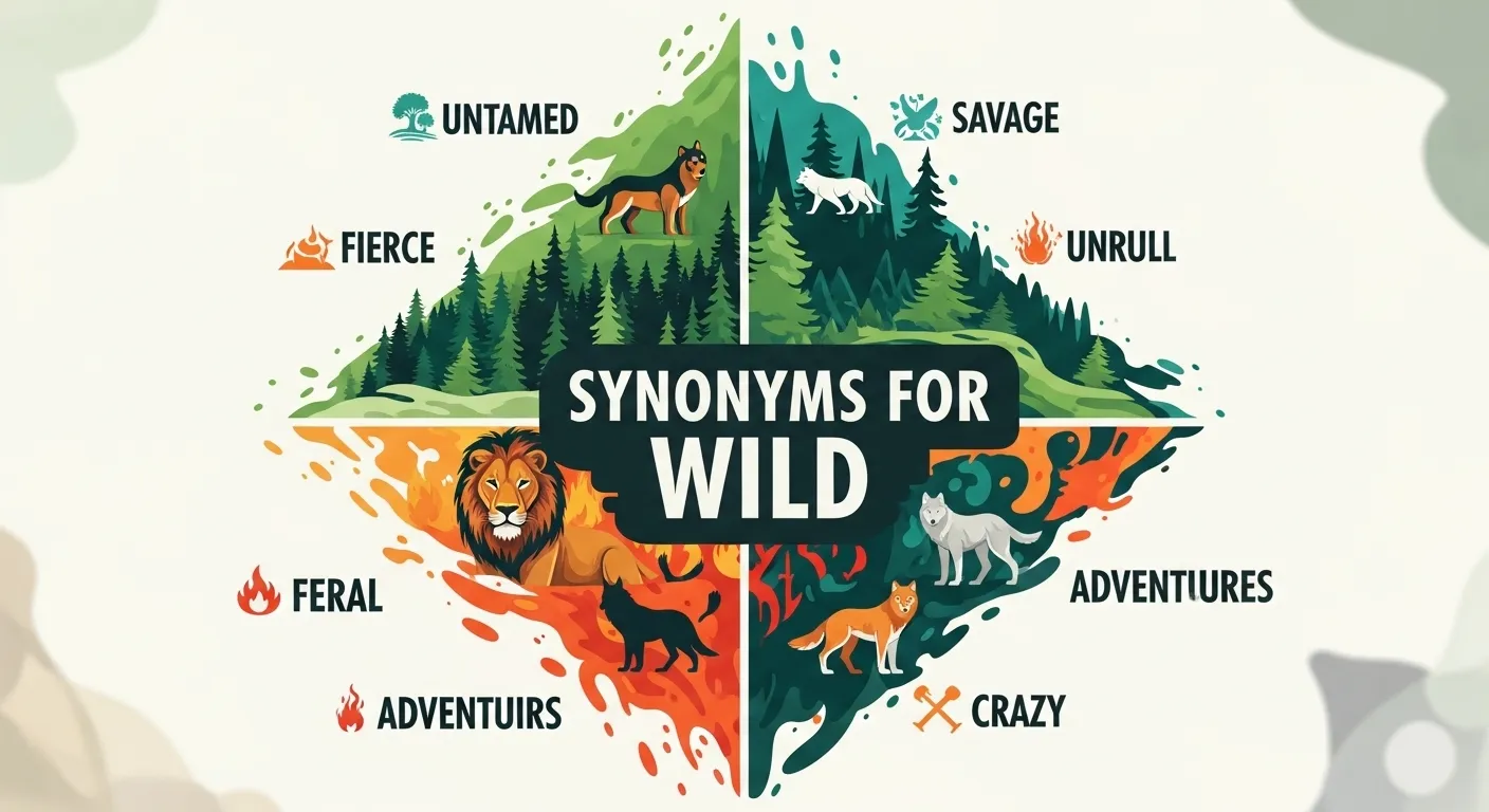 synonyms for wild
