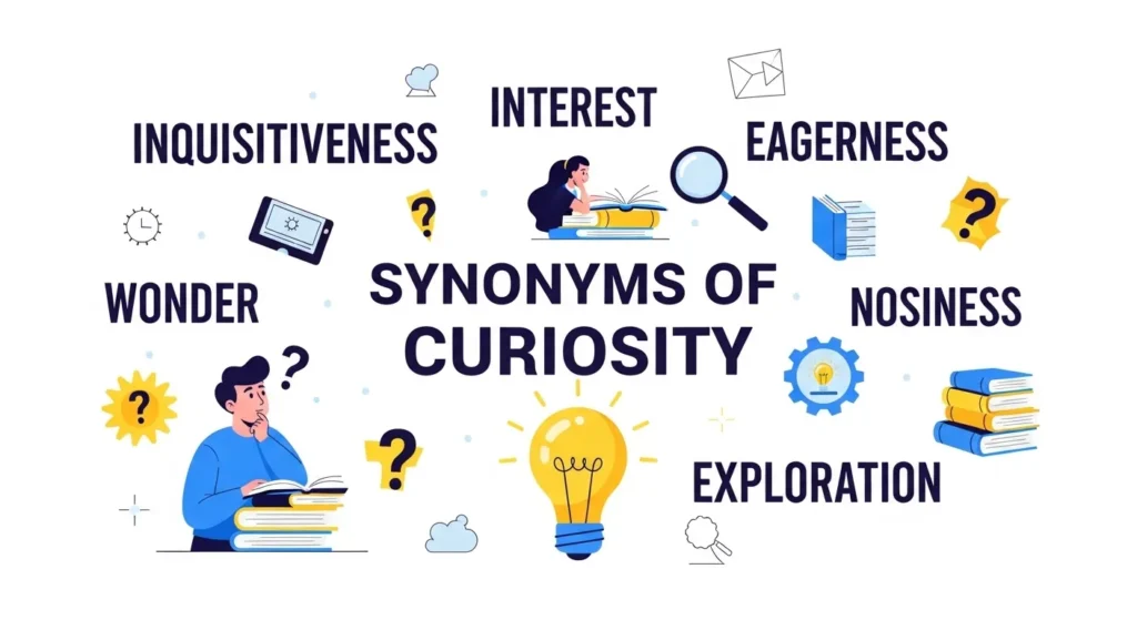 synonyms of curiosity