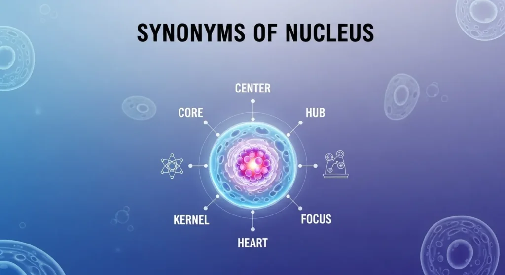 synonyms of nucleus