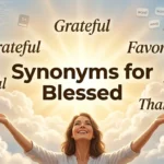 synonyms for blessed