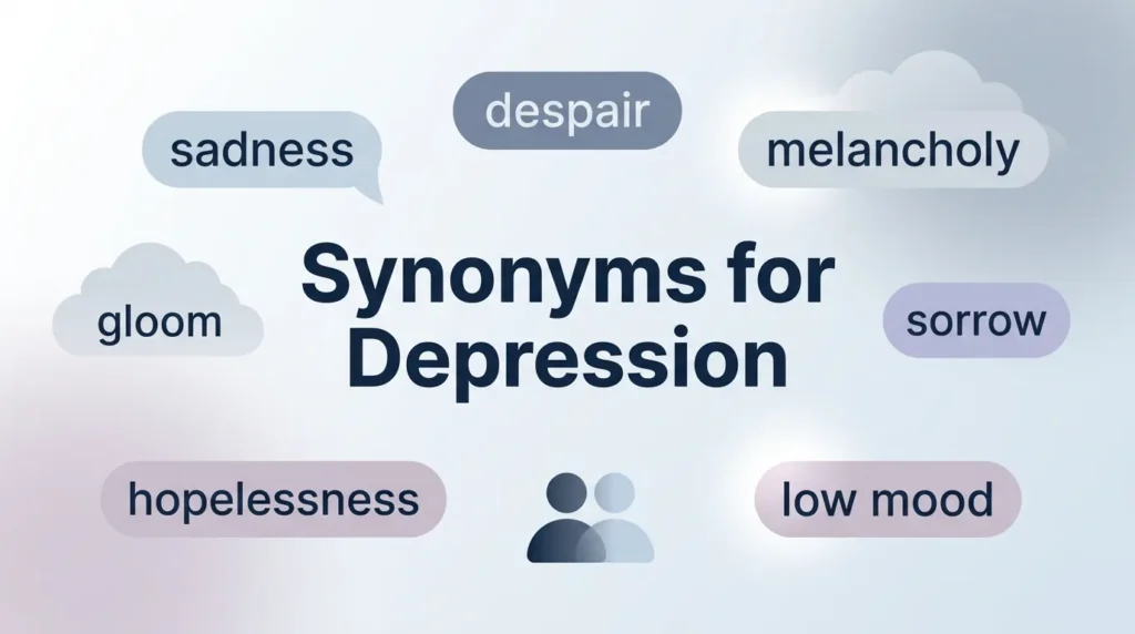 synonyms for depression