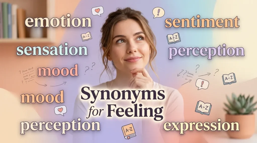 synonyms for feeling