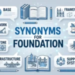 synonyms for foundation