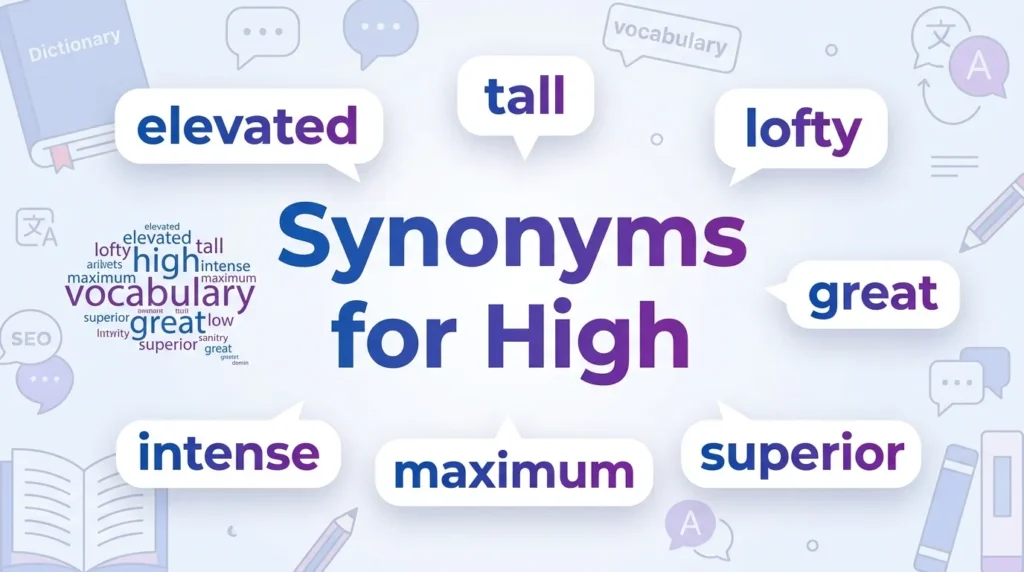 synonyms for high