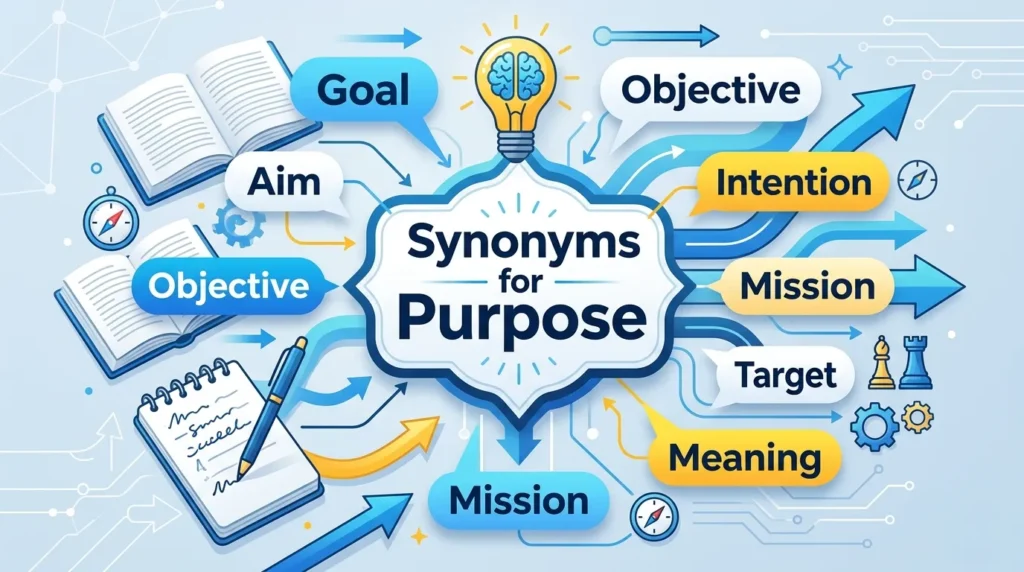 synonyms for purpose