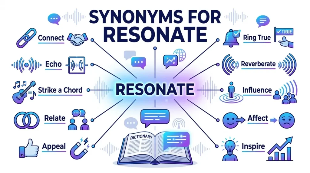synonyms for resonate