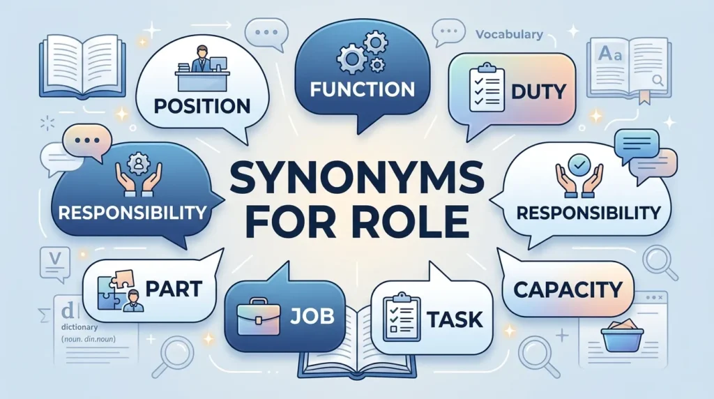 synonyms for role