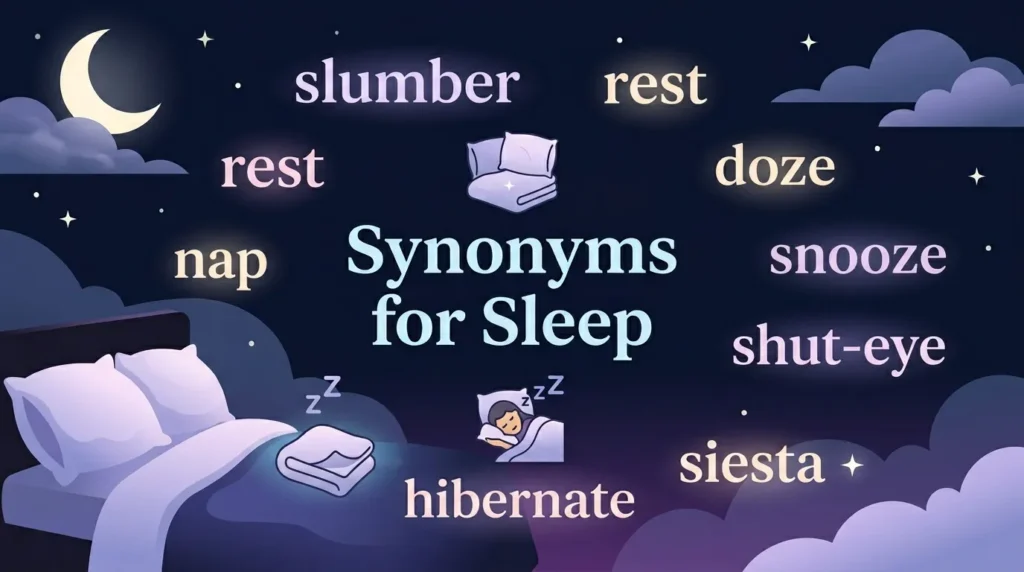 synonyms for sleep