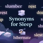 synonyms for sleep