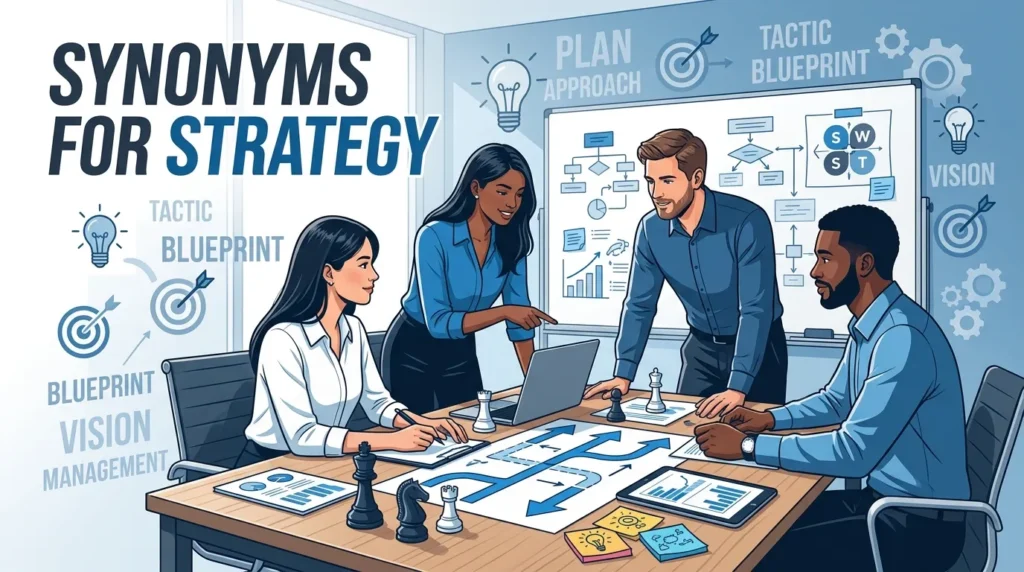 synonyms for strategy