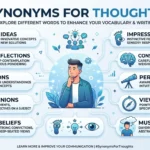 synonyms for thoughts