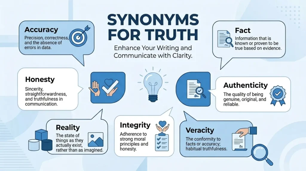 synonyms for truth