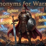 synonyms for warrior