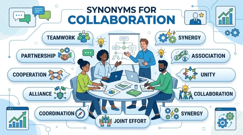 synonyms for collaboration
