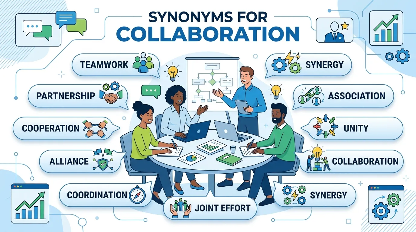 synonyms for collaboration