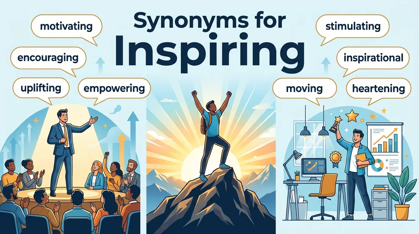 synonyms for inspiring
