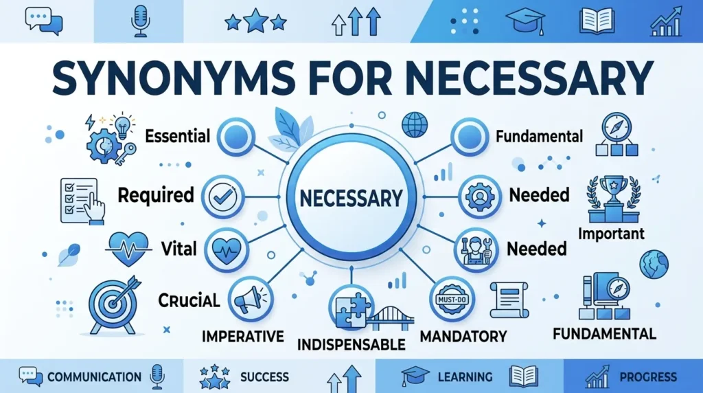 synonyms for necessary